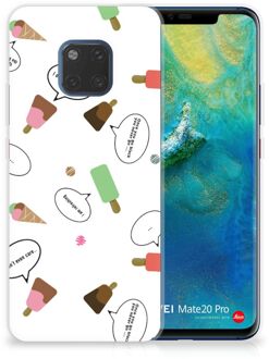 B2Ctelecom Huawei Mate 20 Pro TPU Hoesje Design IJsjes