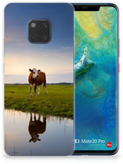 B2Ctelecom Huawei Mate 20 Pro TPU Hoesje Design Koe