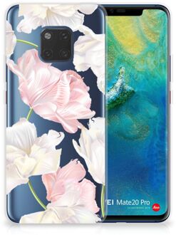 B2Ctelecom Huawei Mate 20 Pro TPU Hoesje Design Lovely Flowers