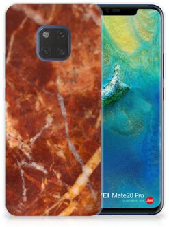 B2Ctelecom Huawei Mate 20 Pro TPU Hoesje Design Marmer Bruin