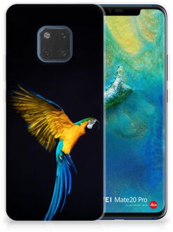 B2Ctelecom Huawei Mate 20 Pro TPU Hoesje Design Papegaai