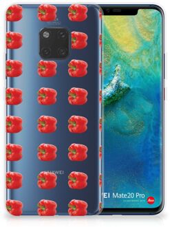 B2Ctelecom Huawei Mate 20 Pro TPU Hoesje Design Paprika Red