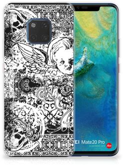 B2Ctelecom Huawei Mate 20 Pro TPU Hoesje Design Skulls Angel