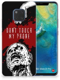 B2Ctelecom Huawei Mate 20 Pro TPU Hoesje Design Zombie Blood