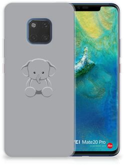 B2Ctelecom Huawei Mate 20 Pro Uniek TPU Hoesje Baby Olifant