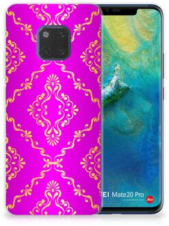 B2Ctelecom Huawei Mate 20 Pro Uniek TPU Hoesje Barok Roze