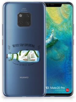 B2Ctelecom Huawei Mate 20 Pro Uniek TPU Hoesje Boho Bottle