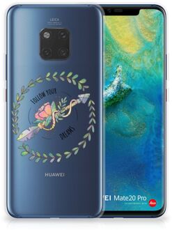 B2Ctelecom Huawei Mate 20 Pro Uniek TPU Hoesje Boho Dreams