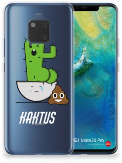 B2Ctelecom Huawei Mate 20 Pro Uniek TPU Hoesje Cactus Poo