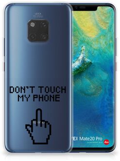 B2Ctelecom Huawei Mate 20 Pro Uniek TPU Hoesje Finger DTMP