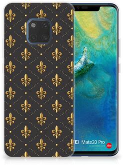 B2Ctelecom Huawei Mate 20 Pro Uniek TPU Hoesje Franse Lelie