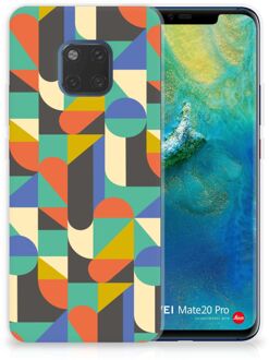 B2Ctelecom Huawei Mate 20 Pro Uniek TPU Hoesje Funky Retro