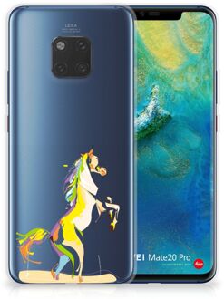 B2Ctelecom Huawei Mate 20 Pro Uniek TPU Hoesje Horse Color