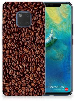 B2Ctelecom Huawei Mate 20 Pro Uniek TPU Hoesje Koffiebonen