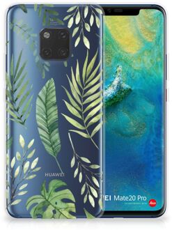 B2Ctelecom Huawei Mate 20 Pro Uniek TPU Hoesje Leaves