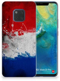 B2Ctelecom Huawei Mate 20 Pro Uniek TPU Hoesje Nederlandse Vlag