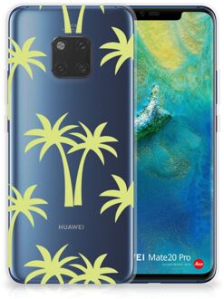 B2Ctelecom Huawei Mate 20 Pro Uniek TPU Hoesje Palmtrees