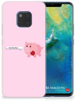 B2Ctelecom Huawei Mate 20 Pro Uniek TPU Hoesje Pig Mud