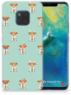 B2Ctelecom Huawei Mate 20 Pro Uniek TPU Hoesje Pups