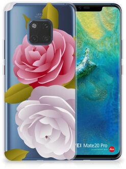 B2Ctelecom Huawei Mate 20 Pro Uniek TPU Hoesje Roses