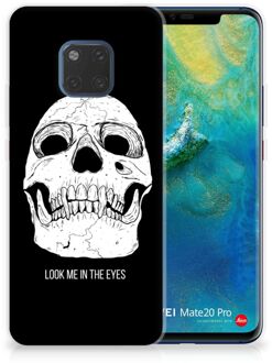 B2Ctelecom Huawei Mate 20 Pro Uniek TPU Hoesje Skull Eyes