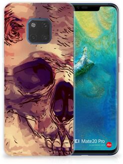 B2Ctelecom Huawei Mate 20 Pro Uniek TPU Hoesje Skullhead