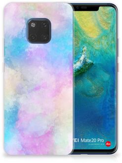 B2Ctelecom Huawei Mate 20 Pro Uniek TPU Hoesje Watercolor Light