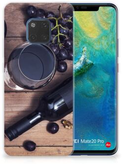 B2Ctelecom Huawei Mate 20 Pro Uniek TPU Hoesje Wijn