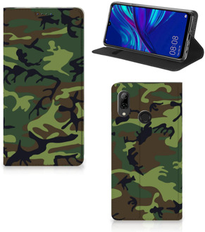 B2Ctelecom Huawei P Smart (2019) Standcase Hoesje Design Army Dark