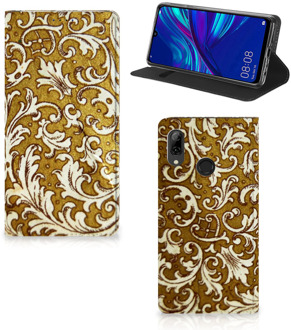 B2Ctelecom Huawei P Smart (2019) Standcase Hoesje Design Barok Goud