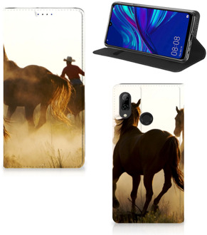 B2Ctelecom Huawei P Smart (2019) Standcase Hoesje Design Cowboy