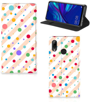 B2Ctelecom Huawei P Smart (2019) Standcase Hoesje Design Dots