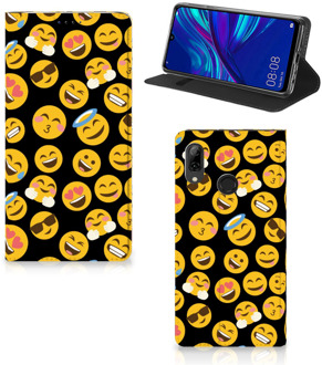 B2Ctelecom Huawei P Smart (2019) Standcase Hoesje Design Emoji