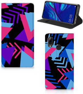 B2Ctelecom Huawei P Smart (2019) Standcase Hoesje Design Funky Triangle