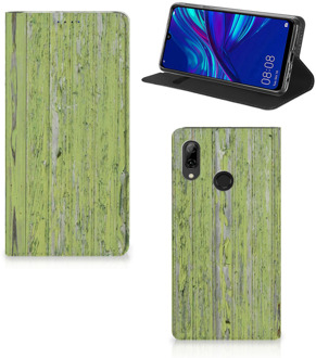 B2Ctelecom Huawei P Smart (2019) Standcase Hoesje Design Green Wood