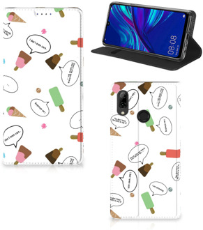 B2Ctelecom Huawei P Smart (2019) Standcase Hoesje Design IJsjes