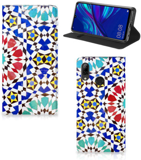 B2Ctelecom Huawei P Smart (2019) Standcase Hoesje Design Mozaïek