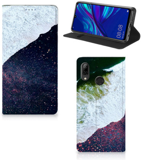 B2Ctelecom Huawei P Smart (2019) Standcase Hoesje Design Sea in Space