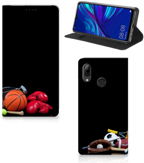 B2Ctelecom Huawei P Smart (2019) Standcase Hoesje Design Sports