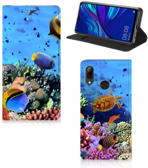 B2Ctelecom Huawei P Smart (2019) Standcase Hoesje Design Vissen