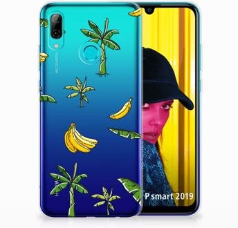 B2Ctelecom Huawei P Smart 2019 TPU Hoesje Design Banana Tree