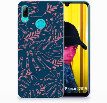 B2Ctelecom Huawei P Smart 2019 TPU Hoesje Design Palm Leaves