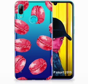 B2Ctelecom Huawei P Smart 2019 TPU Hoesje Design Pink Macarons