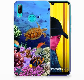 B2Ctelecom Huawei P Smart 2019 TPU Hoesje Design Vissen