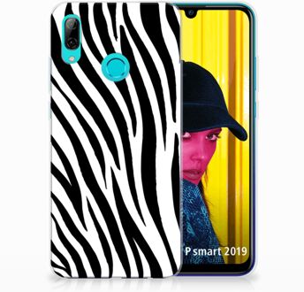 B2Ctelecom Huawei P Smart 2019 TPU Hoesje Design Zebra