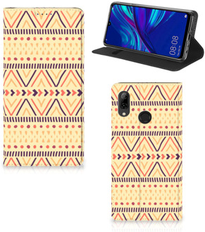 B2Ctelecom Huawei P Smart (2019) Uniek Standcase Hoesje Aztec Yellow