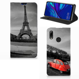 B2Ctelecom Huawei P Smart (2019) Uniek Standcase Hoesje Eiffeltoren