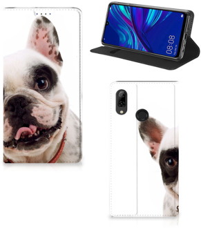 B2Ctelecom Huawei P Smart (2019) Uniek Standcase Hoesje Franse Bulldog