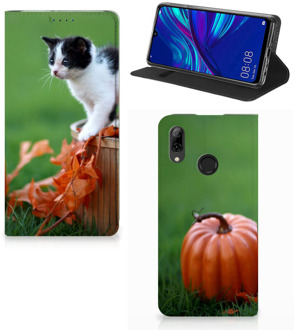 B2Ctelecom Huawei P Smart (2019) Uniek Standcase Hoesje Kitten