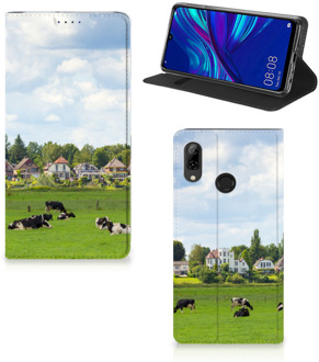 B2Ctelecom Huawei P Smart (2019) Uniek Standcase Hoesje Koeien